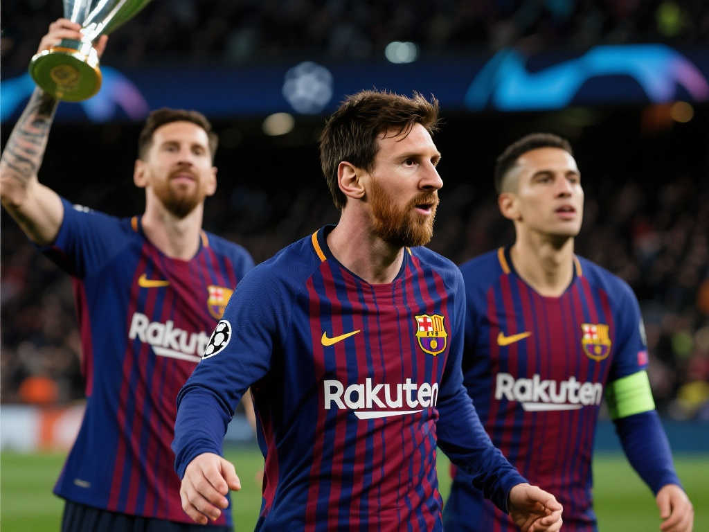 年轻新星绽放光芒，巴萨剑指欧冠桂冠