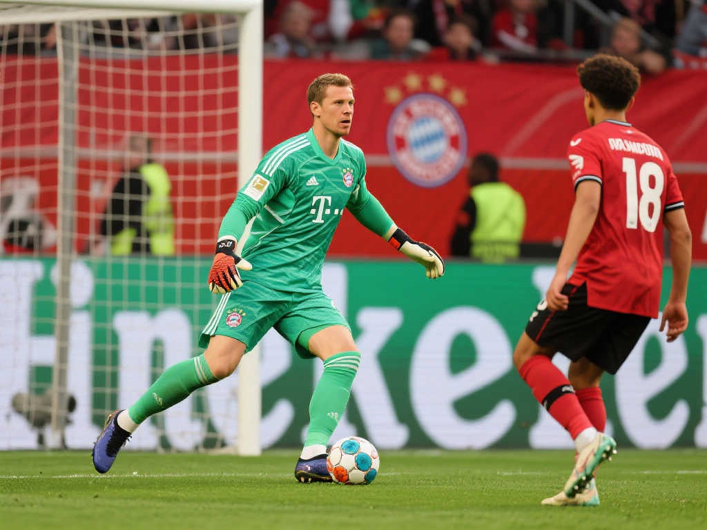 【德甲】诺伊尔神勇依旧，拜仁客场0比0战平勒沃库森